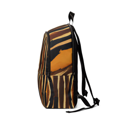 Fashion Backpack Waterproof Zorse Geometric Print Pattern - Bags