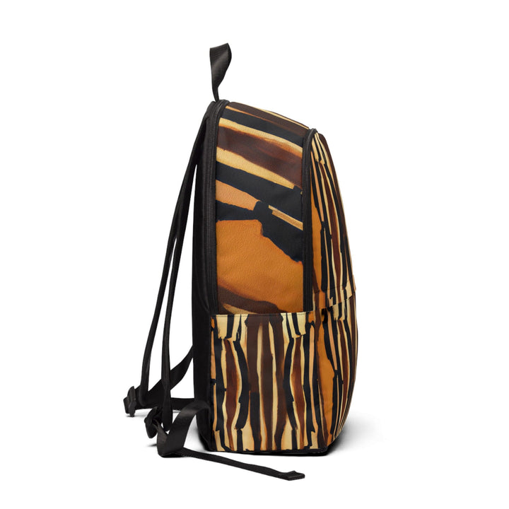 Fashion Backpack Waterproof Zorse Lines Print - Bags | Backpacks