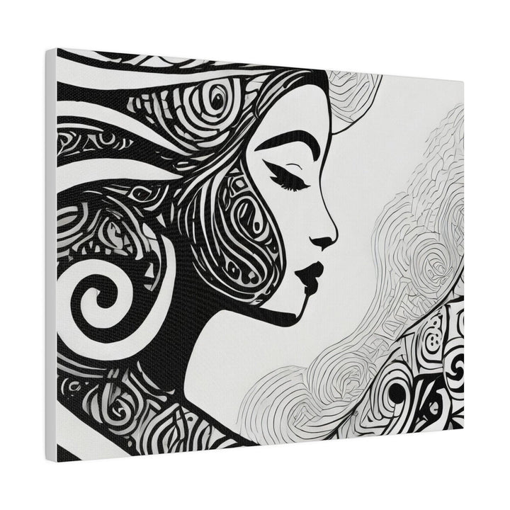 Wall Decor Giclee Fine Art Print - Female Black Line Art Print - Decorative