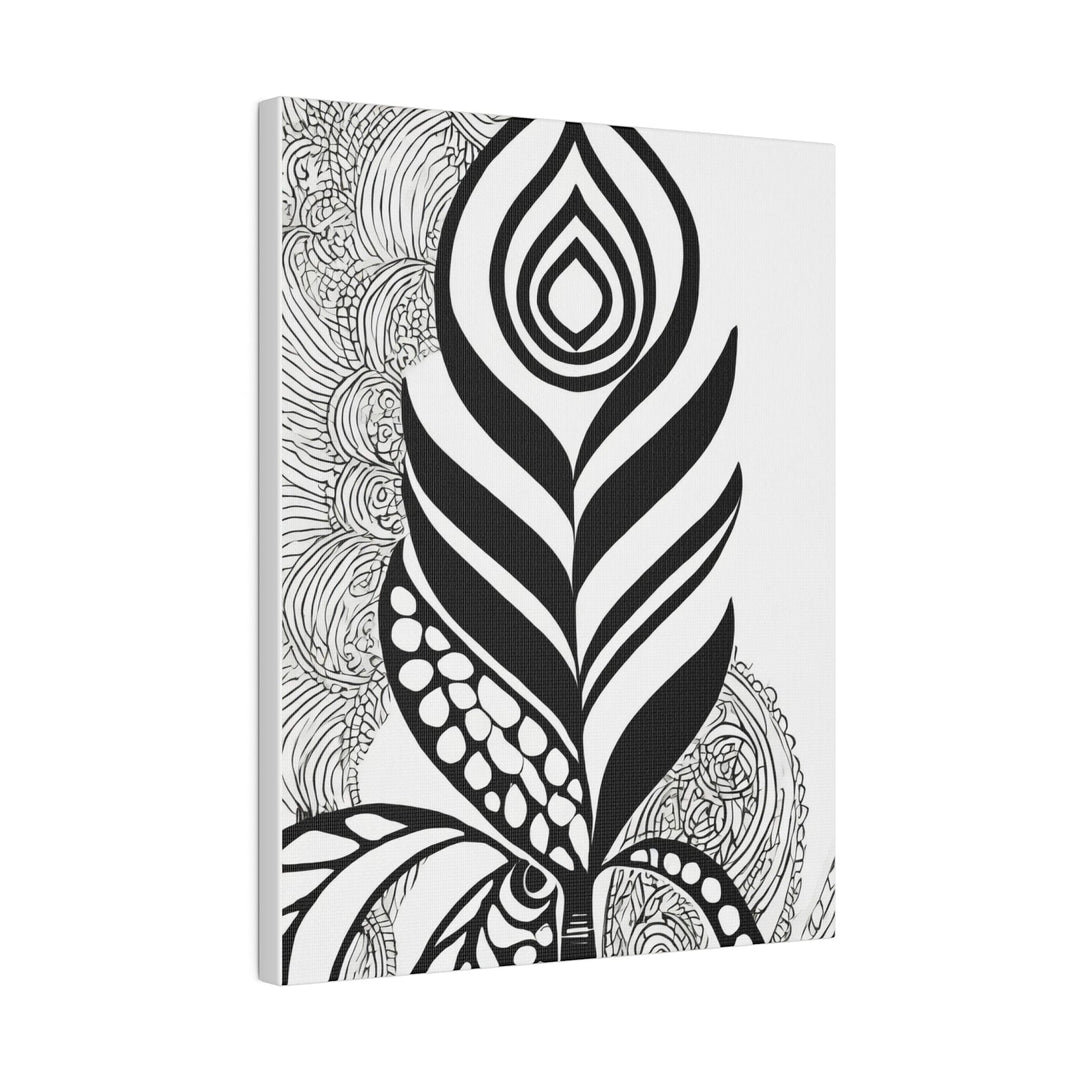 Wall Decor Giclee Fine Art Print - Floral Black Line Art Print - Decorative