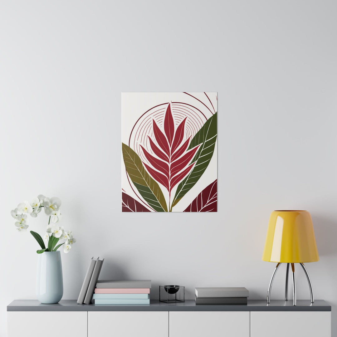 Wall Decor - Giclee Poster Art Print - Floral Line Art Print - Decorative/Wall