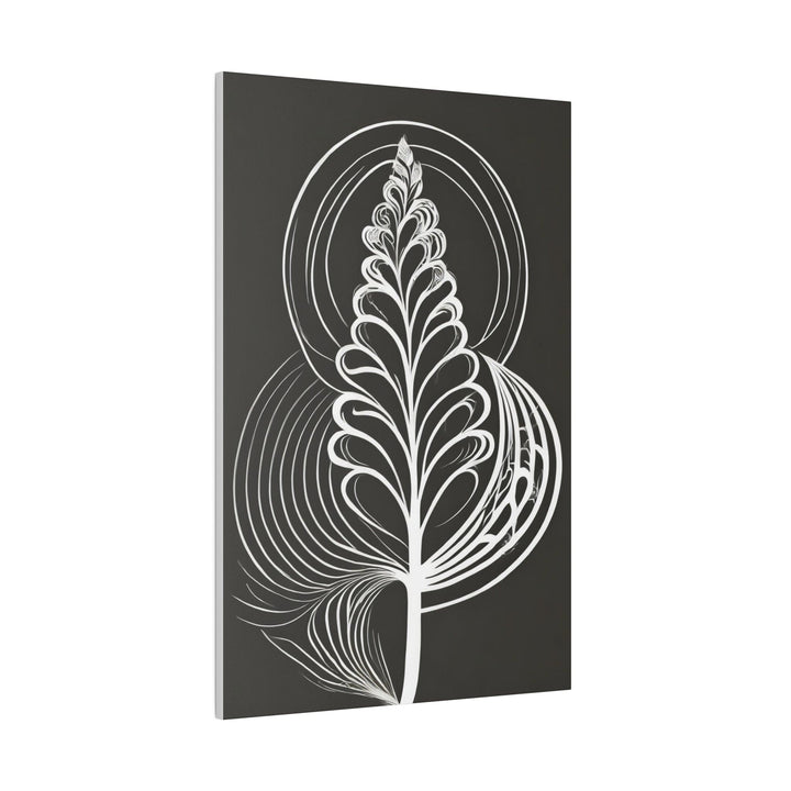 Wall Decor Giclee Fine Art Print - Floral White Line Art Print - Decorative