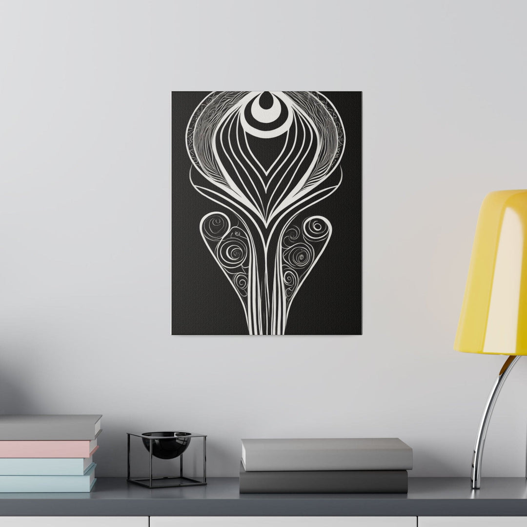 Wall Decor Giclee Fine Art Print - Floral White Line Art Print - Decorative