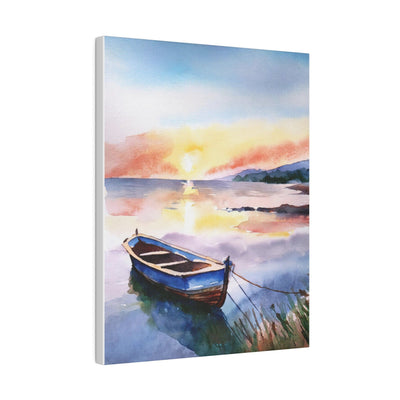 Fine Wall Art Print Home Office Decor Sunset By The Sea - Canvas