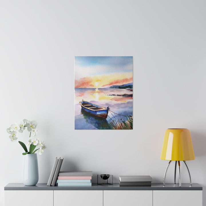 Wall Decor Giclee Fine Art Print - Sunset by the Sea Print - Decorative | Wall