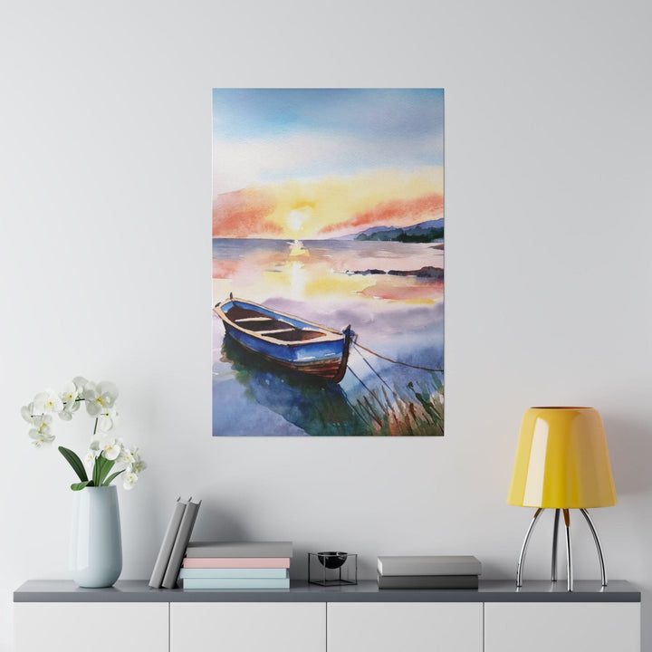 Wall Decor Giclee Fine Art Print - Sunset by the Sea Print - Decorative | Wall