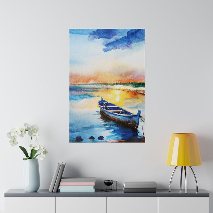 Wall Decor Giclee Fine Art Print - Sunset by the Sea Print - Decorative | Wall