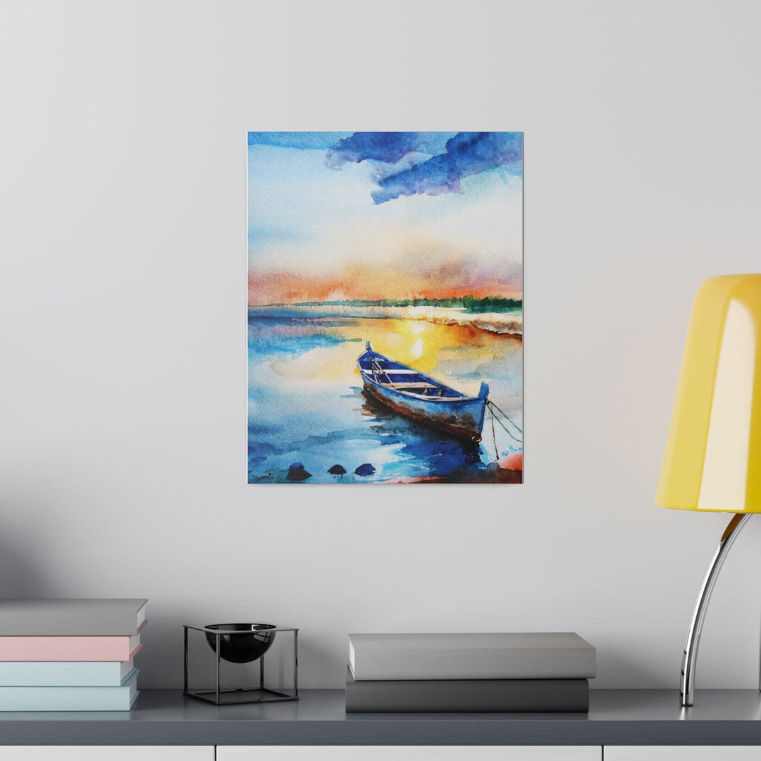 Wall Decor Giclee Fine Art Print - Sunset by the Sea Print - Decorative | Wall