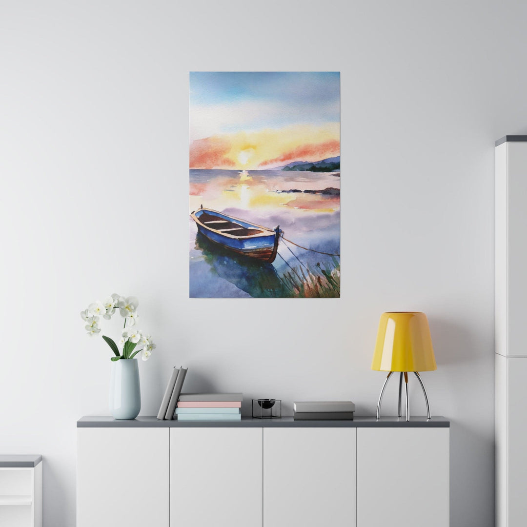 Wall Decor Giclee Fine Art Print - Sunset by the Sea Print - Decorative | Wall