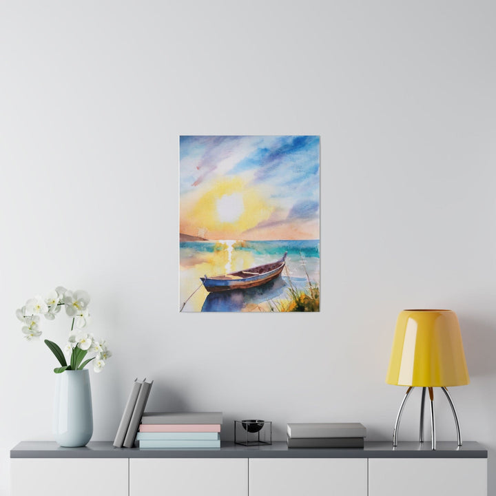 Wall Decor Giclee Fine Art Print - Sunset by the Sea Print - Decorative | Wall