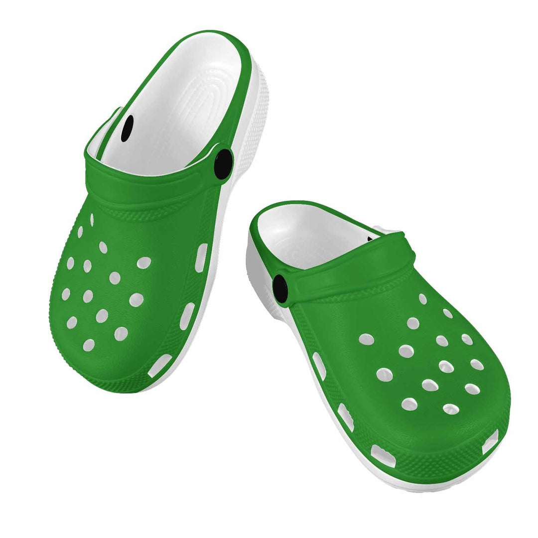 Forest Green Clogs For Youth - Unisex | Clogs | Youth