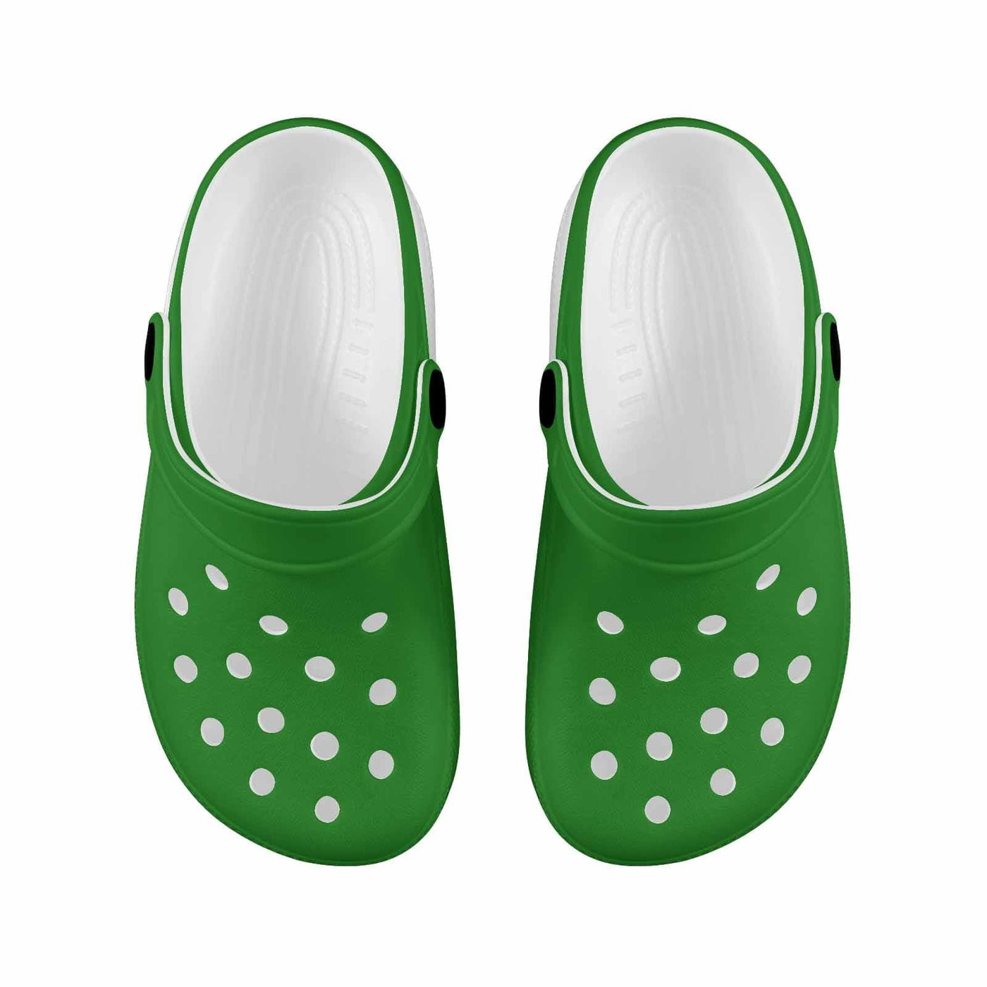 Forest Green Clogs For Youth - Unisex | Clogs | Youth