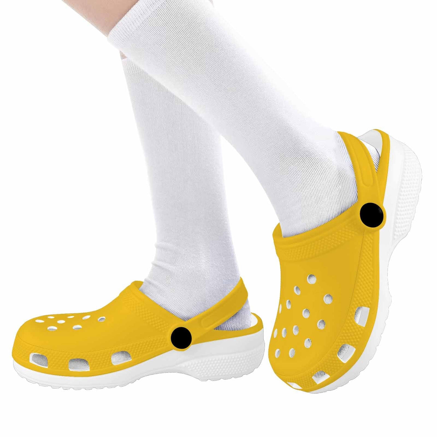 Freesia Yellow Clogs For Youth - Unisex | Clogs | Youth