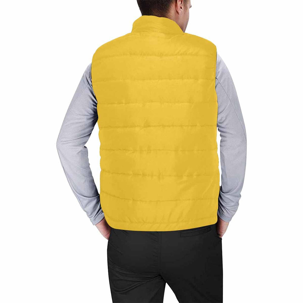 Freesia Yellow Mens Padded Vest - Mens | Vests