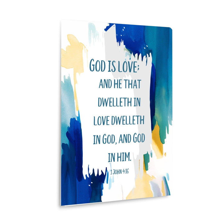 Wall Decor Giclee Fine Art Print - God is Love - Decorative | Wall Art | Giclee