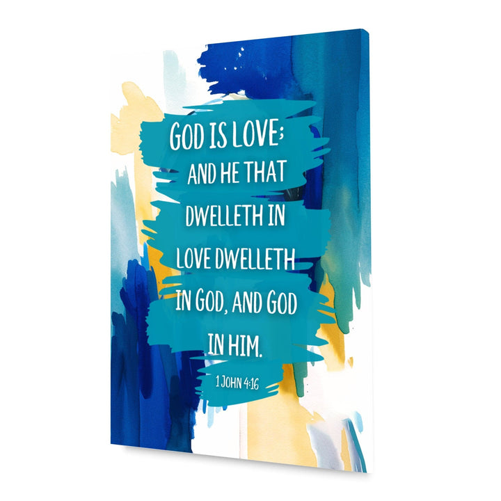 Wall Decor Giclee Fine Art Print - God is Love - Decorative | Wall Art | Giclee