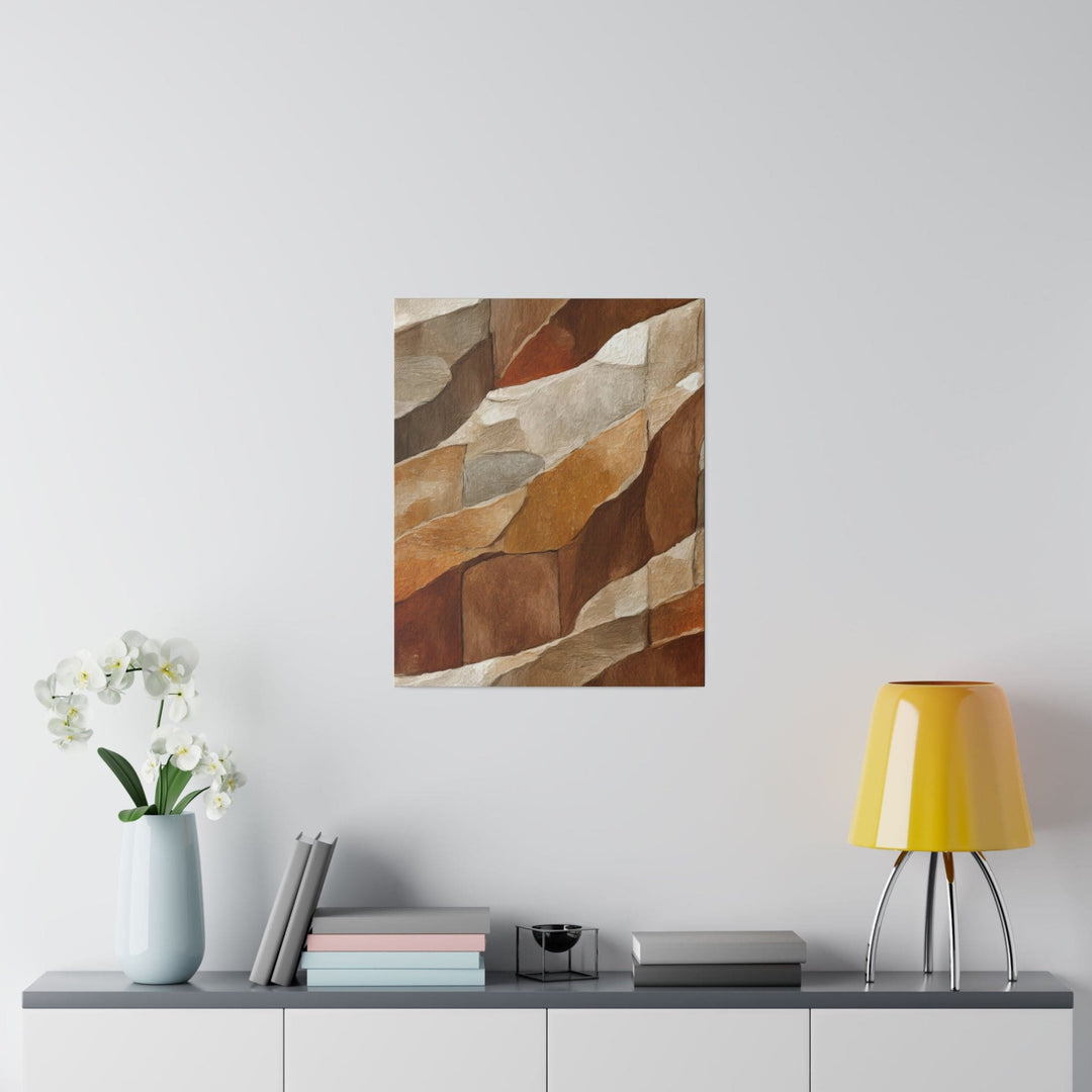 Wall Decor Giclee Fine Art Print Abstract Stone Print - Decorative | Wall Art