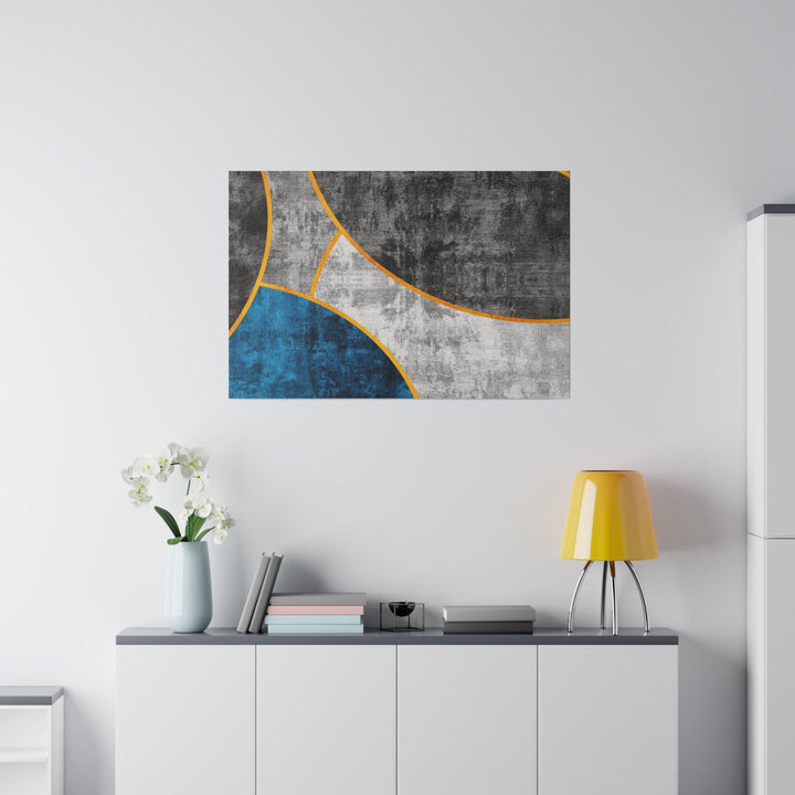 Wall Decor Giclee Fine Art Print Blue Grey Design - Decorative | Wall Art