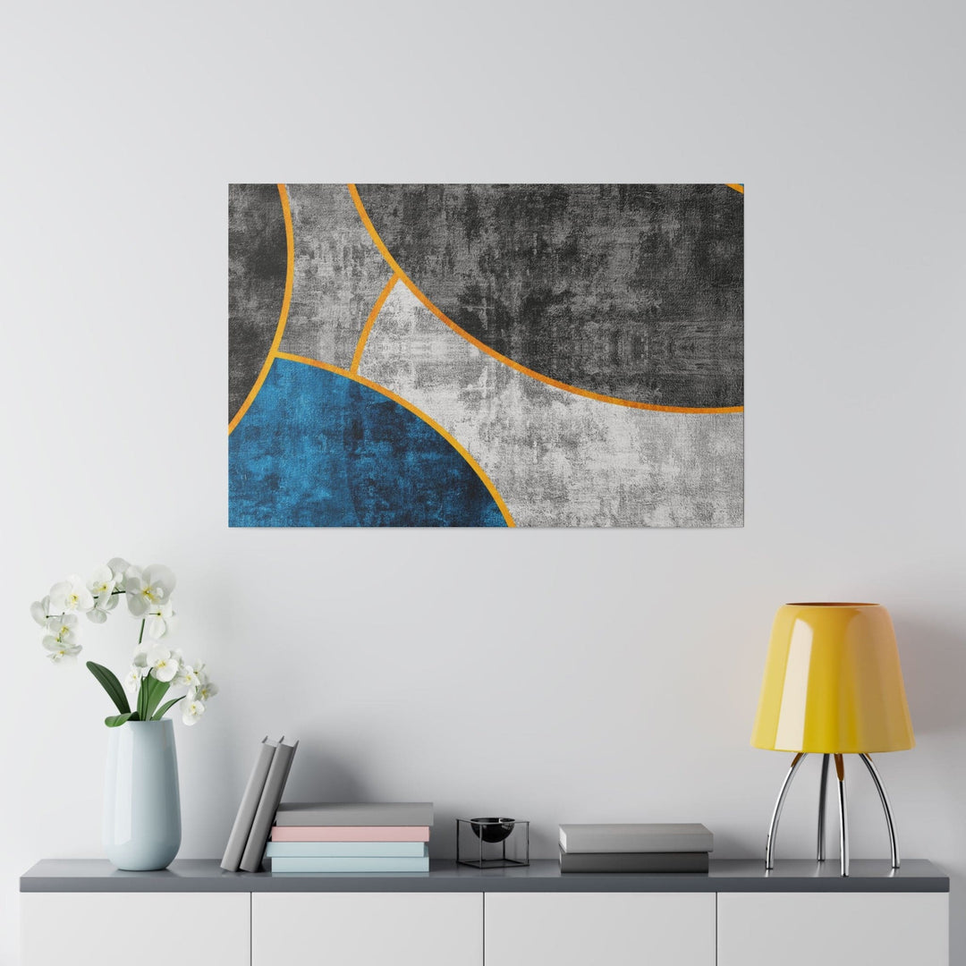 Wall Decor Giclee Fine Art Print Blue Grey Design - Decorative | Wall Art