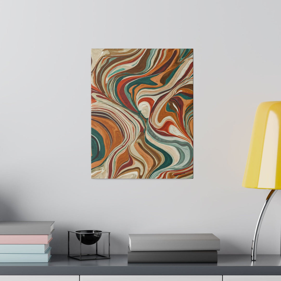 Wall Decor Giclee Fine Art Print Boho Brown Marble Print - Decorative | Wall