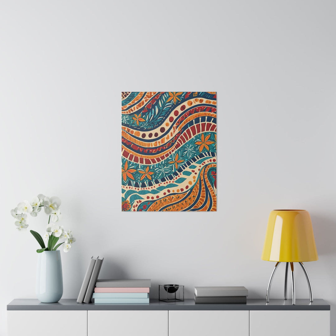 Wall Decor Giclee Fine Art Print Boho Floral Tropical Print - Decorative | Wall