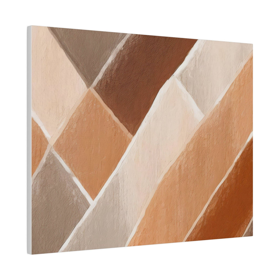 Wall Decor - Giclee Poster Art Print - Brown Rustic Watercolors Print