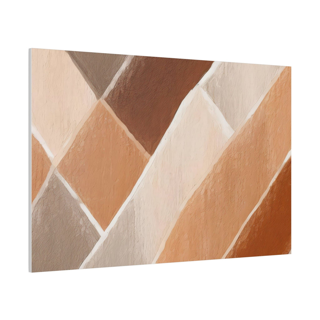 Wall Decor - Giclee Poster Art Print - Brown Rustic Watercolors Print