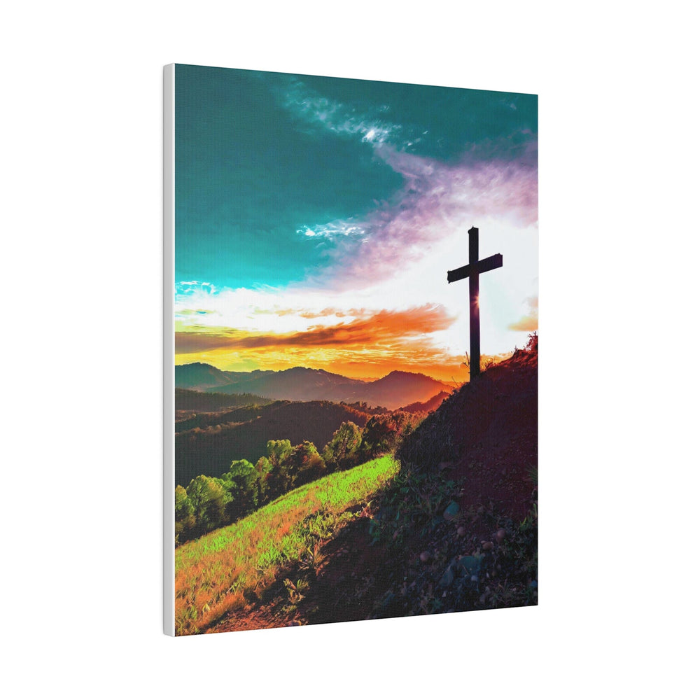 Wall Decor Giclee Fine Art Print Cross on Hilltop - Decorative | Wall Art