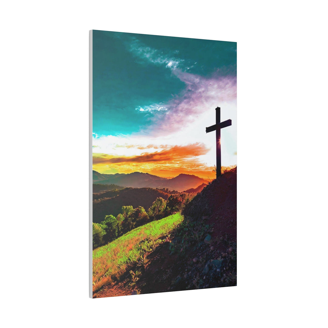 Wall Decor Giclee Fine Art Print Cross on Hilltop - Decorative | Wall Art