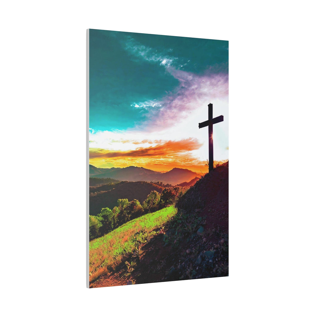 Wall Decor Giclee Fine Art Print Cross on Hilltop - Decorative | Wall Art