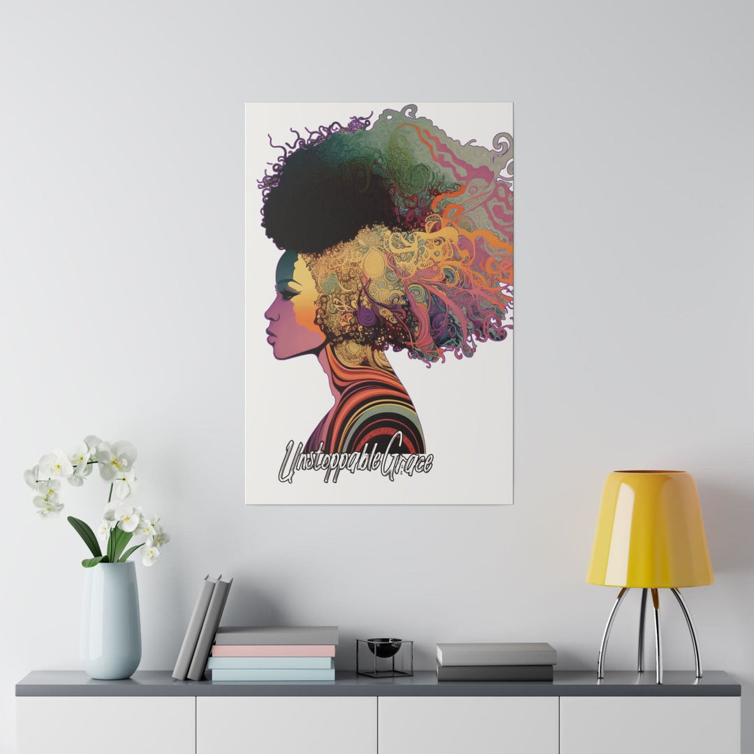 Wall Decor - Giclee Poster Art Print - Female Warrior Clipart Pastel Essence