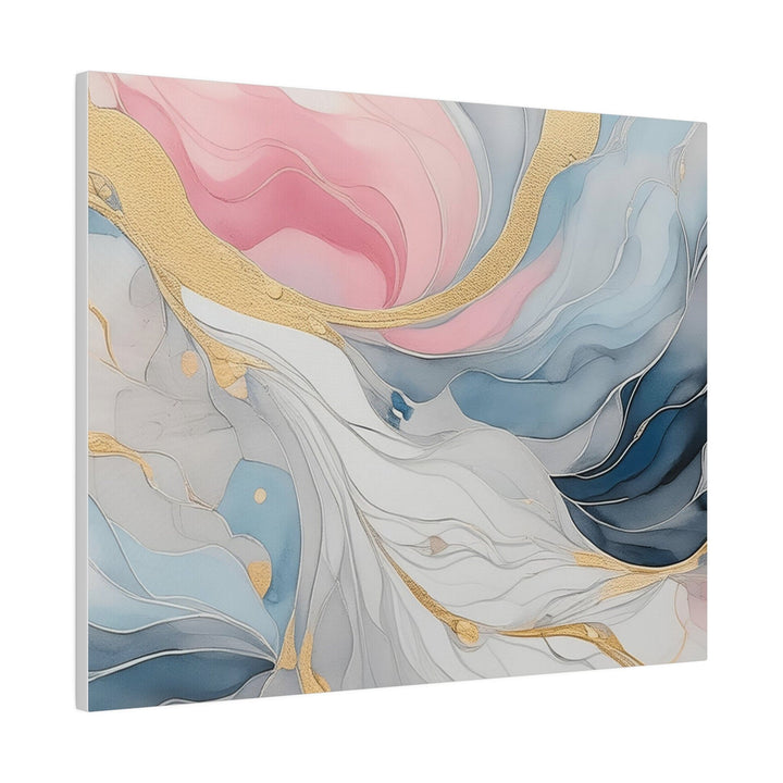 Wall Decor Giclee Fine Art Print Marble Cloud of Grey Pink Blue 5522