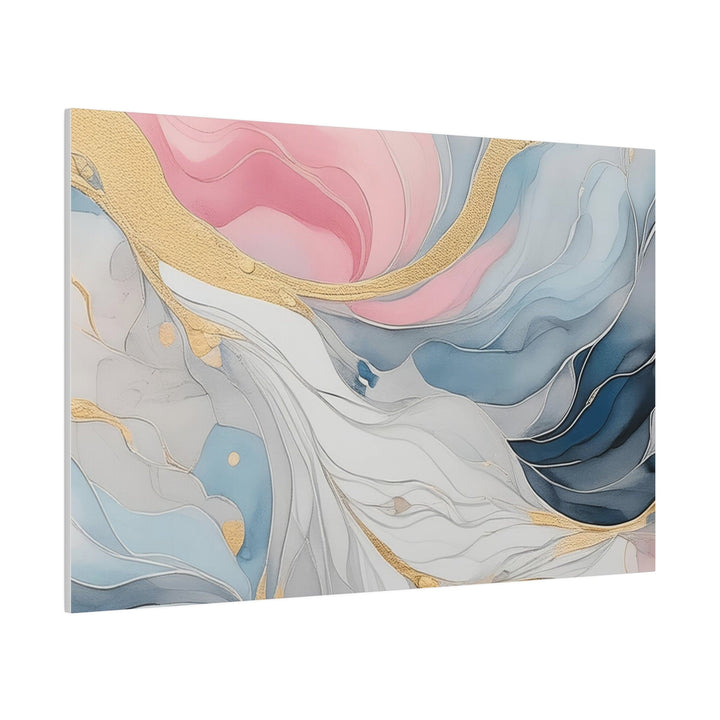 Wall Decor Giclee Fine Art Print Marble Cloud of Grey Pink Blue 5522