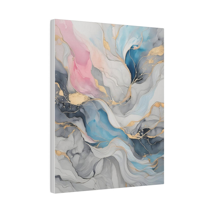 Wall Decor Giclee Fine Art Print Marble Cloud of Grey Pink Blue 63389