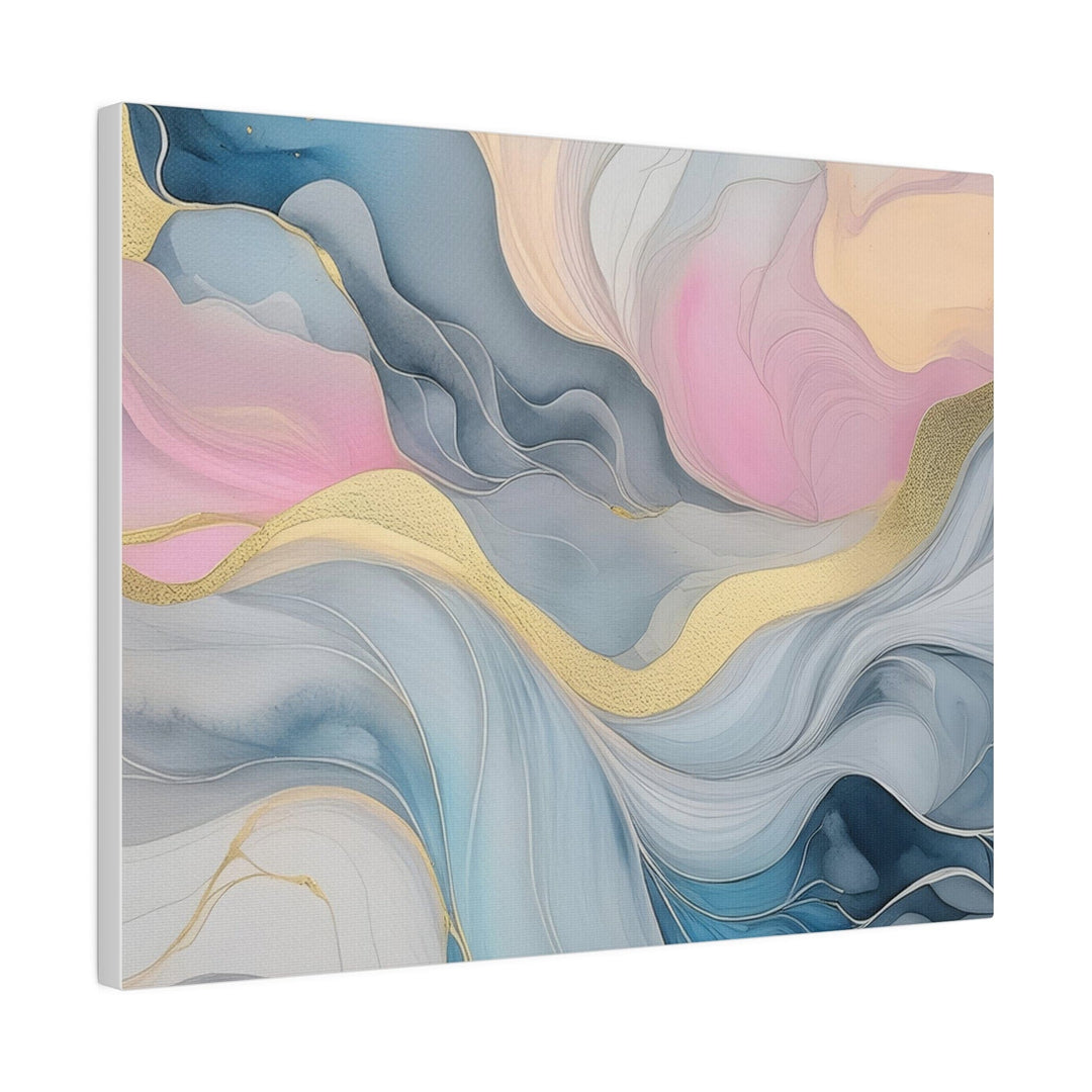 Wall Decor Giclee Fine Art Print Marble Cloud of Grey Pink Blue 72067