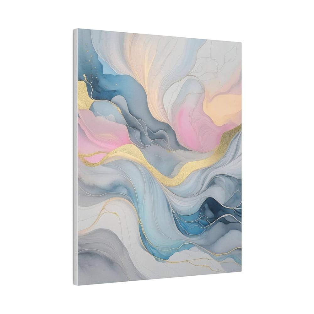 Wall Decor Giclee Fine Art Print Marble Cloud of Grey Pink Blue 72067