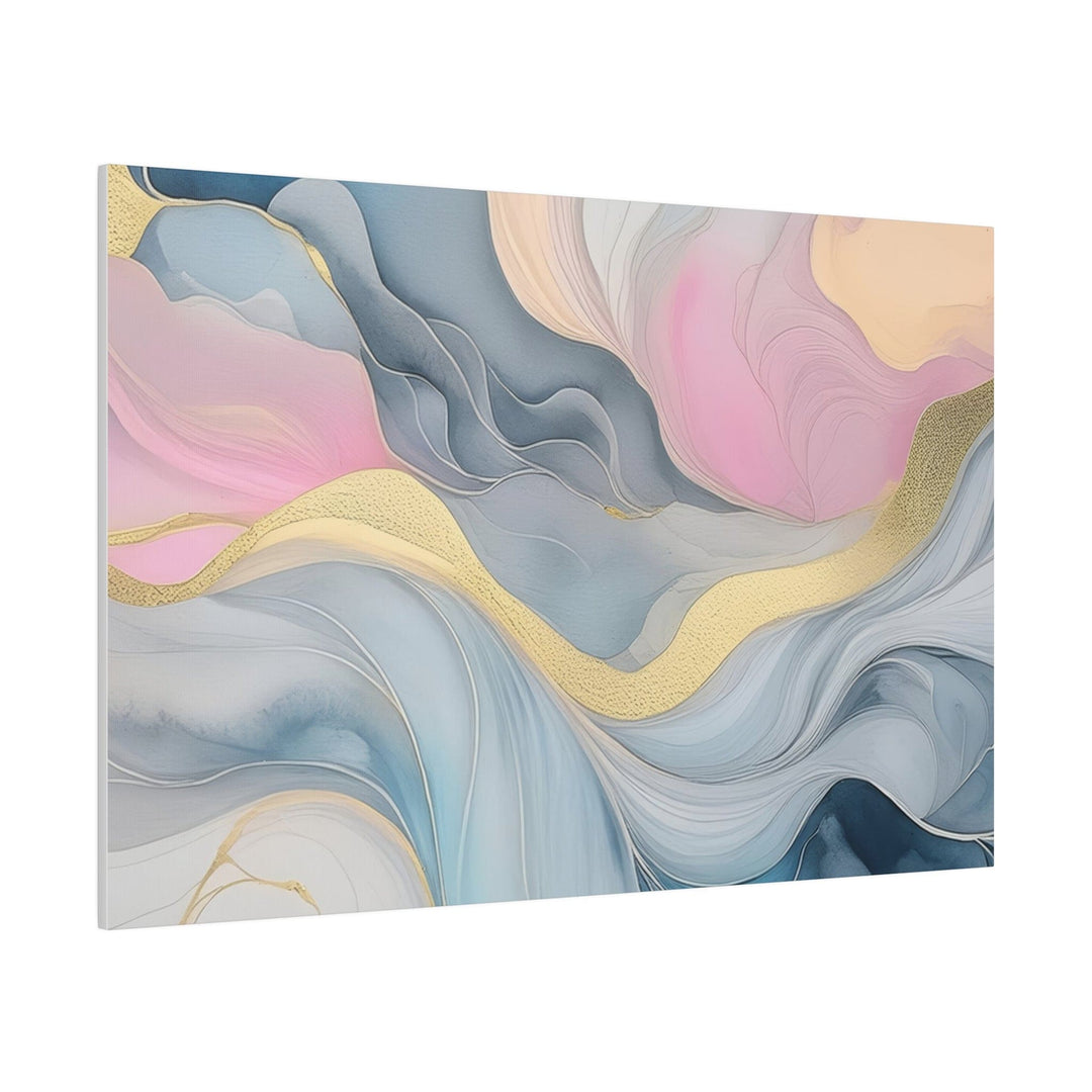 Wall Decor Giclee Fine Art Print Marble Cloud of Grey Pink Blue 72067