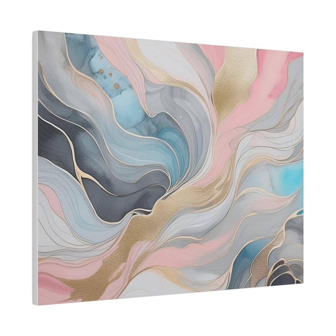 Wall Decor Giclee Fine Art Print Marble Cloud of Grey Pink Blue 82395