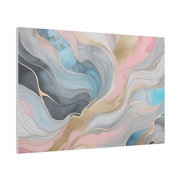 Wall Decor Giclee Fine Art Print Marble Cloud of Grey Pink Blue 82395