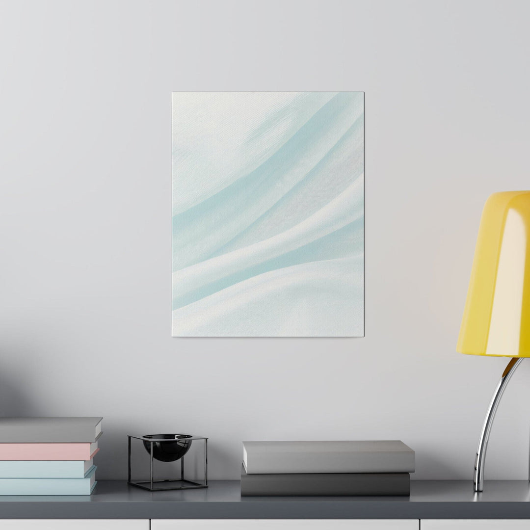 Wall Decor Giclee Fine Art Print Pastel Blue Swirl - Decorative | Wall Art