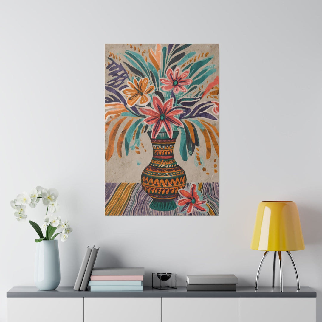 Wall Decor Giclee Poster Art Print Pastel Floral Vase - Decorative | Wall Art