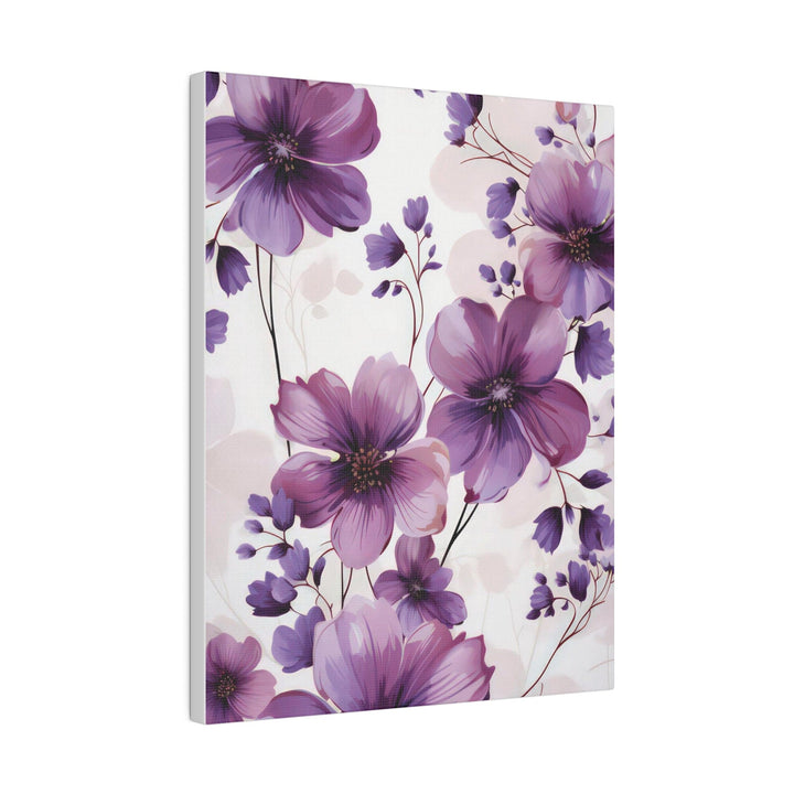 Wall Decor Giclee Fine Art Print Purple Botanical Blooms - Decorative | Wall