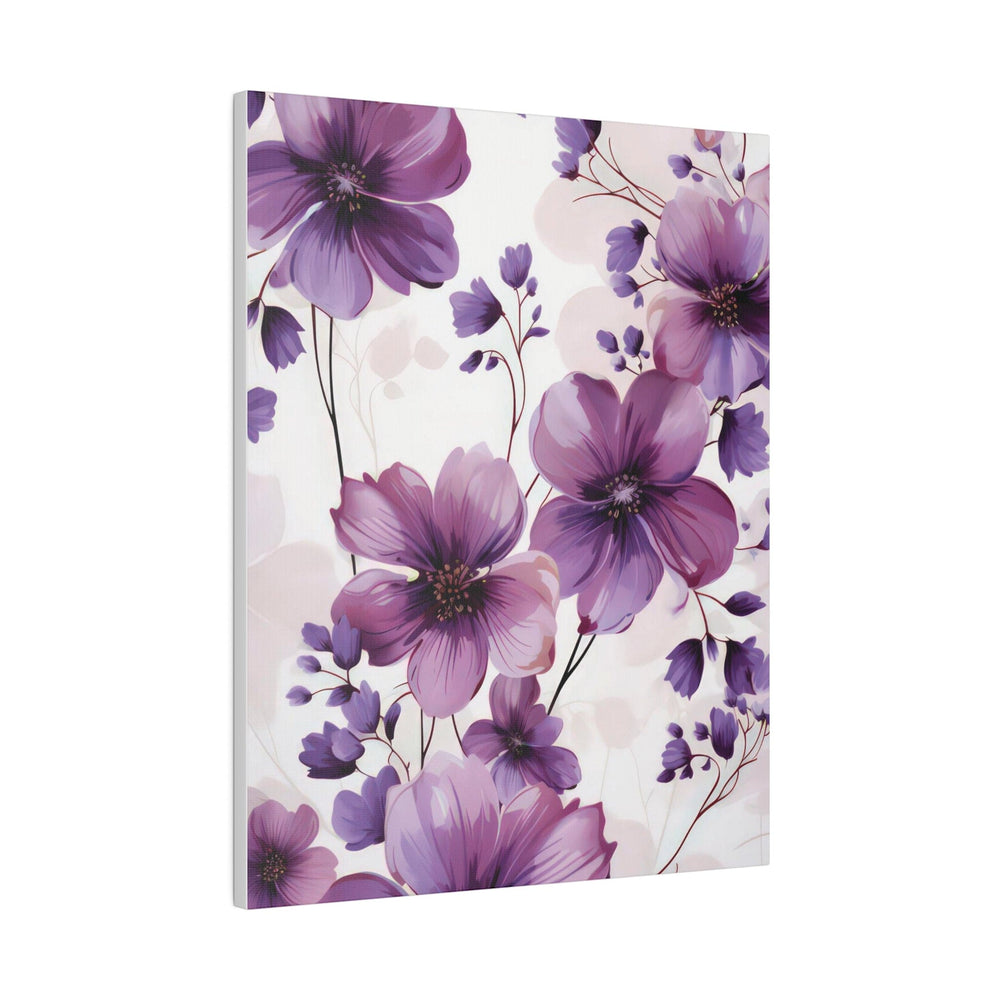 Wall Decor Giclee Fine Art Print Purple Botanical Blooms - Decorative | Wall