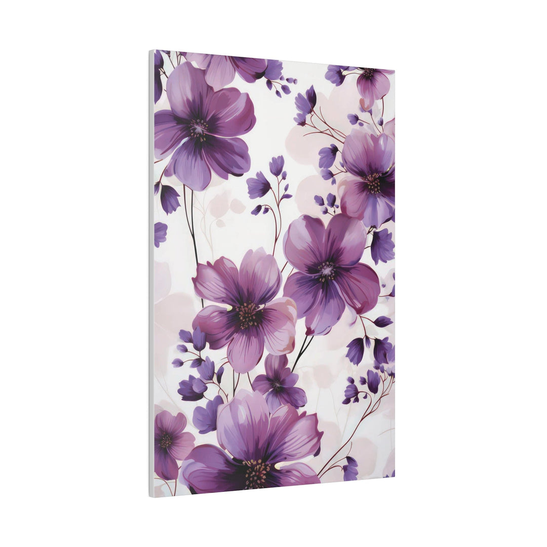 Wall Decor Giclee Fine Art Print Purple Botanical Blooms - Decorative | Wall