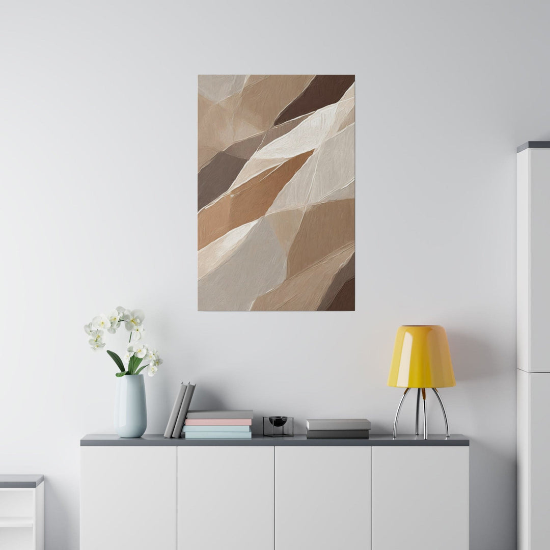 Wall Decor Giclee Fine Art Print Rustic Brown Stone Print - Decorative | Wall