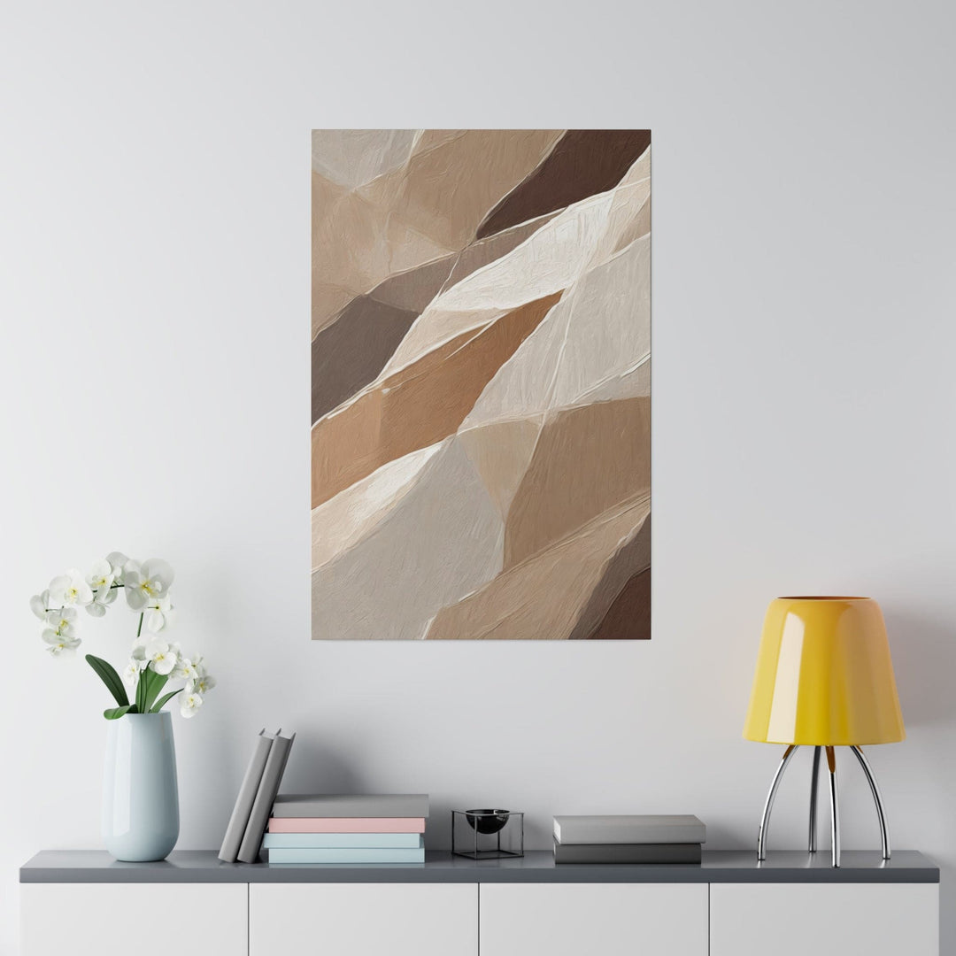 Wall Decor Giclee Fine Art Print Rustic Brown Stone Print - Decorative | Wall