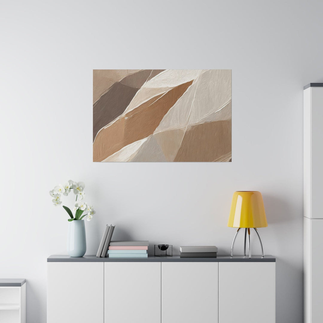 Wall Decor Giclee Fine Art Print Rustic Brown Stone Print - Decorative | Wall