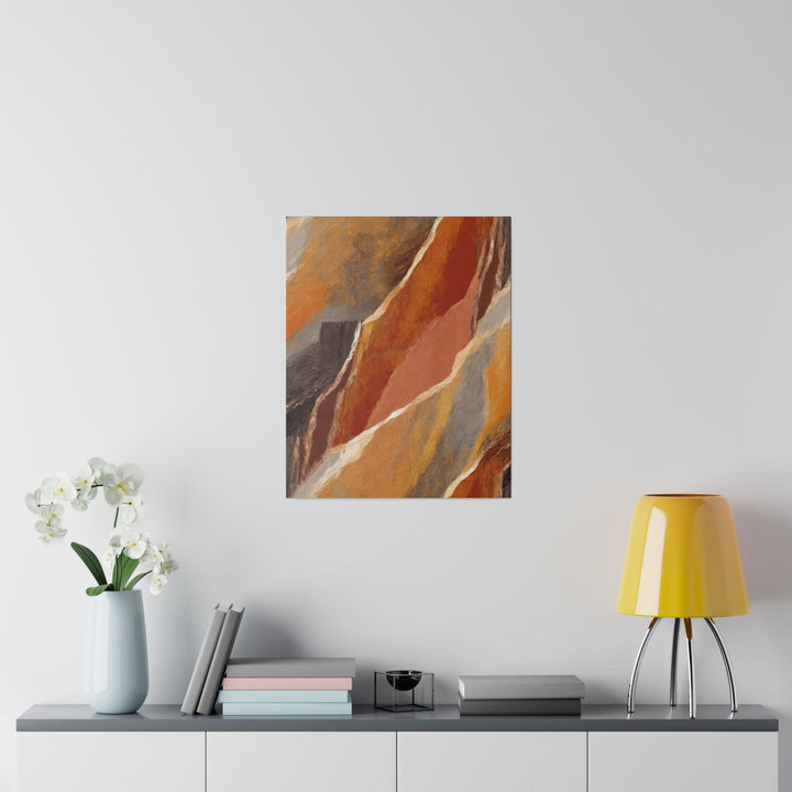 Wall Decor Giclee Fine Art Print Rustic Brown Stone Print - Decorative | Wall