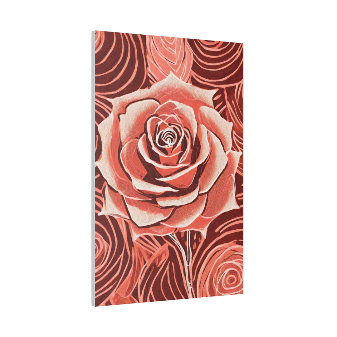 Wall Decor Giclee Fine Art Print Rustic Pink Rose - Decorative | Wall Art