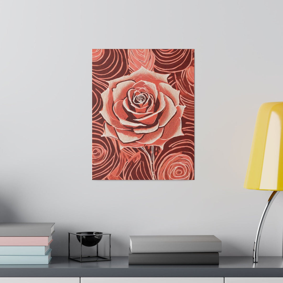 Wall Decor Giclee Fine Art Print Rustic Pink Rose - Decorative | Wall Art